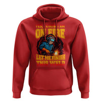 Funny Welding Bigfoot Hoodie Cryptid Welder Sasquatch - Wonder Print Shop