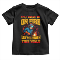 Funny Welding Bigfoot Toddler T Shirt Cryptid Welder Sasquatch - Wonder Print Shop