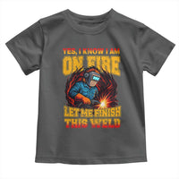 Funny Welding Bigfoot Toddler T Shirt Cryptid Welder Sasquatch - Wonder Print Shop