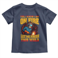 Funny Welding Bigfoot Toddler T Shirt Cryptid Welder Sasquatch - Wonder Print Shop