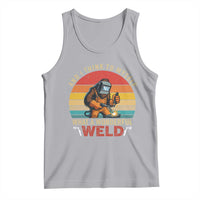 Funny Welding Bigfoot Tank Top And I Think To Myself What A Wonderful Weld - Wonder Print Shop