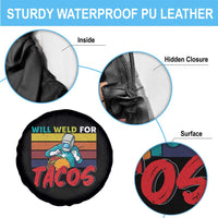 Funny Welding Spare Tire Cover Will Weld For Tacos - Wonder Print Shop