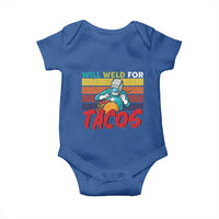 Funny Welding Baby Onesie Will Weld For Tacos - Wonder Print Shop
