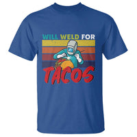 Funny Welding T Shirt Will Weld For Tacos - Wonder Print Shop