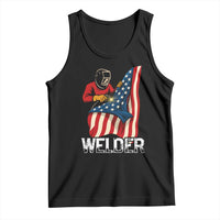 Welder Patriotic American Flag Tank Top - Wonder Print Shop