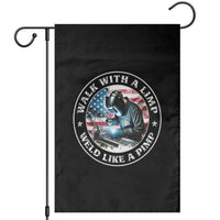 Walk With A Limp Weld Like A Pimp Garden Flag Funny Welding Welder Patriotic American Flag - Wonder Print Shop