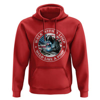 Walk With A Limp Weld Like A Pimp Hoodie Funny Welding Welder Patriotic American Flag - Wonder Print Shop