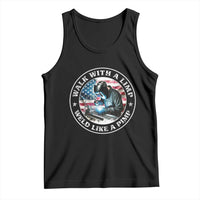 Walk With A Limp Weld Like A Pimp Tank Top Funny Welding Welder Patriotic American Flag - Wonder Print Shop