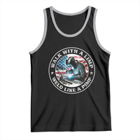 Walk With A Limp Weld Like A Pimp Tank Top Funny Welding Welder Patriotic American Flag - Wonder Print Shop