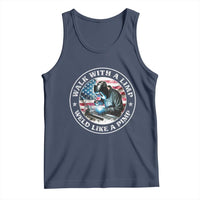 Walk With A Limp Weld Like A Pimp Tank Top Funny Welding Welder Patriotic American Flag - Wonder Print Shop