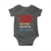 Dad The Man The Myth The Legend Baby Onesie Funny Welder Welding - Wonder Print Shop