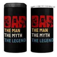 Dad The Man The Myth The Legend 4 in 1 Can Cooler Tumbler Funny Welder Welding - Wonder Print Shop