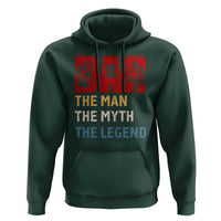 Dad The Man The Myth The Legend Hoodie Funny Welder Welding - Wonder Print Shop