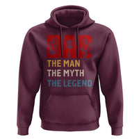 Dad The Man The Myth The Legend Hoodie Funny Welder Welding - Wonder Print Shop