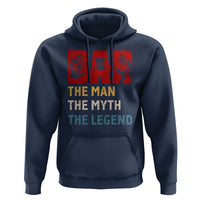 Dad The Man The Myth The Legend Hoodie Funny Welder Welding - Wonder Print Shop