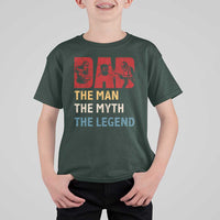 Dad The Man The Myth The Legend T Shirt For Kid Funny Welder Welding - Wonder Print Shop
