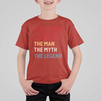 Dad The Man The Myth The Legend T Shirt For Kid Funny Welder Welding - Wonder Print Shop