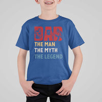 Dad The Man The Myth The Legend T Shirt For Kid Funny Welder Welding - Wonder Print Shop