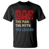 Dad The Man The Myth The Legend T Shirt Funny Welder Welding - Wonder Print Shop