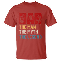 Dad The Man The Myth The Legend T Shirt Funny Welder Welding - Wonder Print Shop