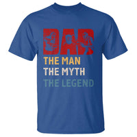 Dad The Man The Myth The Legend T Shirt Funny Welder Welding - Wonder Print Shop