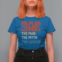 Dad The Man The Myth The Legend T Shirt For Women Funny Welder Welding - Wonder Print Shop