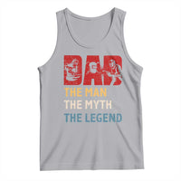 Dad The Man The Myth The Legend Tank Top Funny Welder Welding - Wonder Print Shop