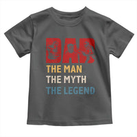 Dad The Man The Myth The Legend Toddler T Shirt Funny Welder Welding - Wonder Print Shop