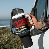 Dad The Man The Myth The Legend Tumbler With Handle Funny Welder Welding - Wonder Print Shop