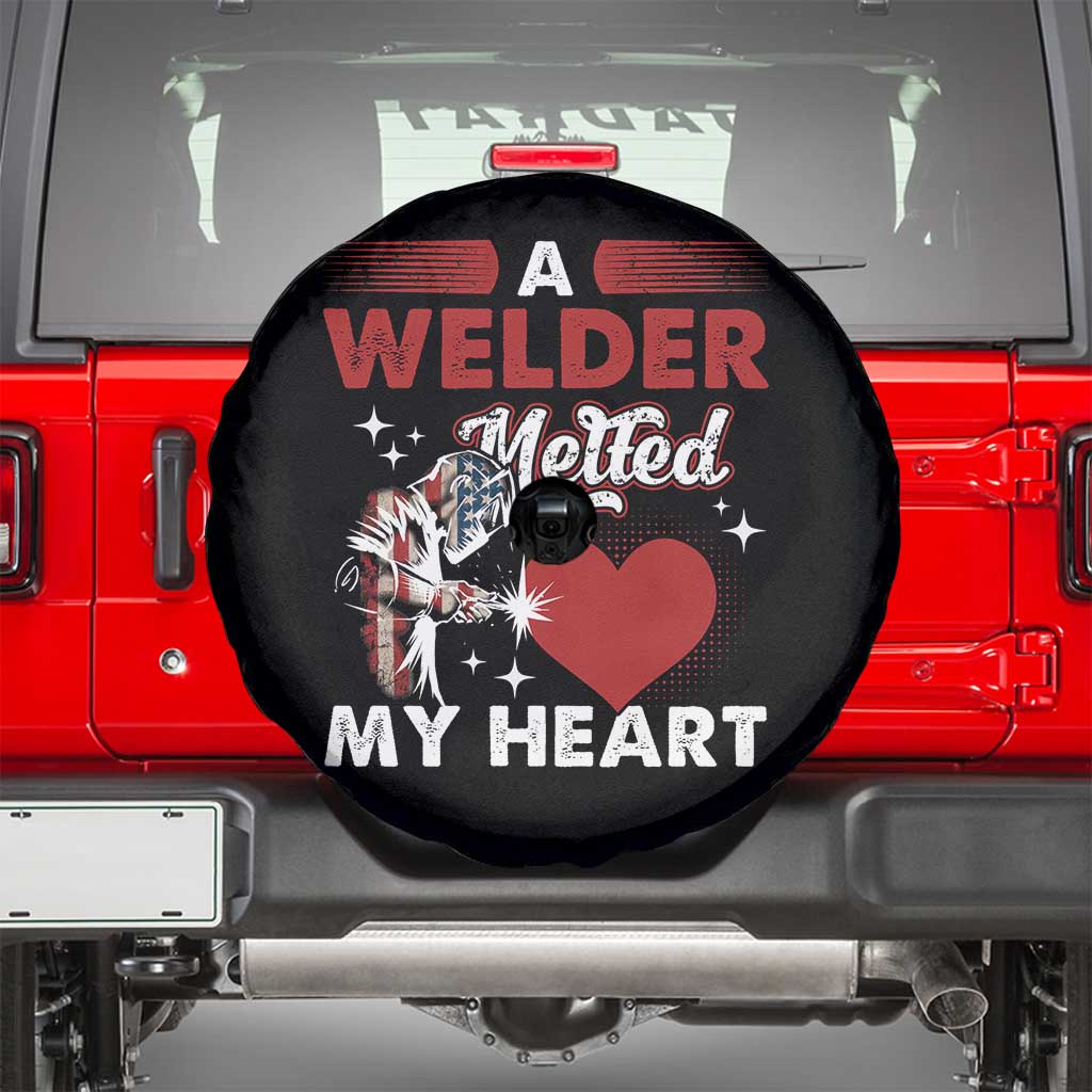 Funny Welding Welder Wife Girlfriend Spare Tire Cover - Wonder Print Shop