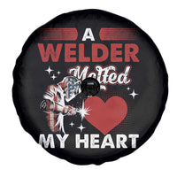 Funny Welding Welder Wife Girlfriend Spare Tire Cover - Wonder Print Shop