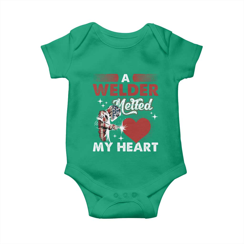 Funny Welding Welder Wife Girlfriend Baby Onesie - Wonder Print Shop