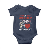 Funny Welding Welder Wife Girlfriend Baby Onesie - Wonder Print Shop
