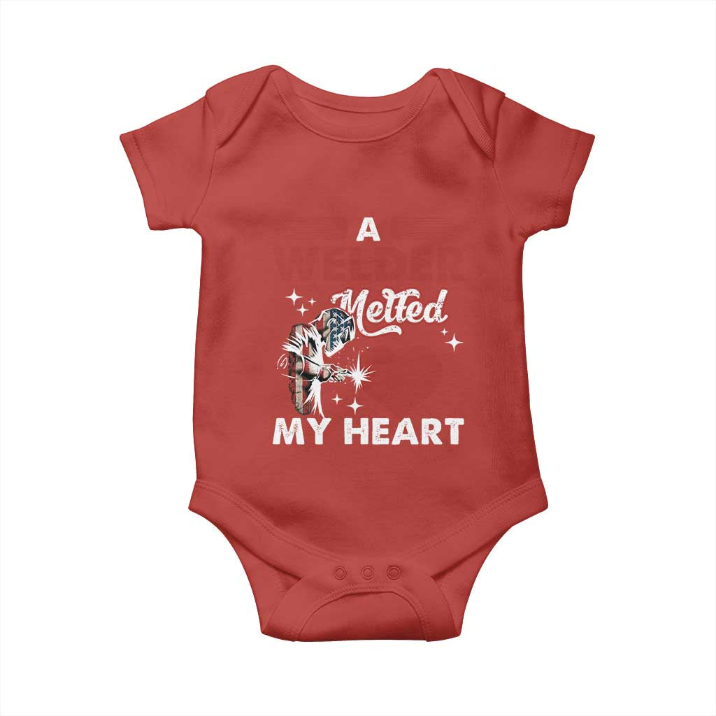 Funny Welding Welder Wife Girlfriend Baby Onesie - Wonder Print Shop