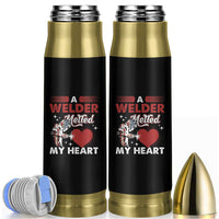 Funny Welding Welder Wife Girlfriend Bullet Tumbler - Wonder Print Shop