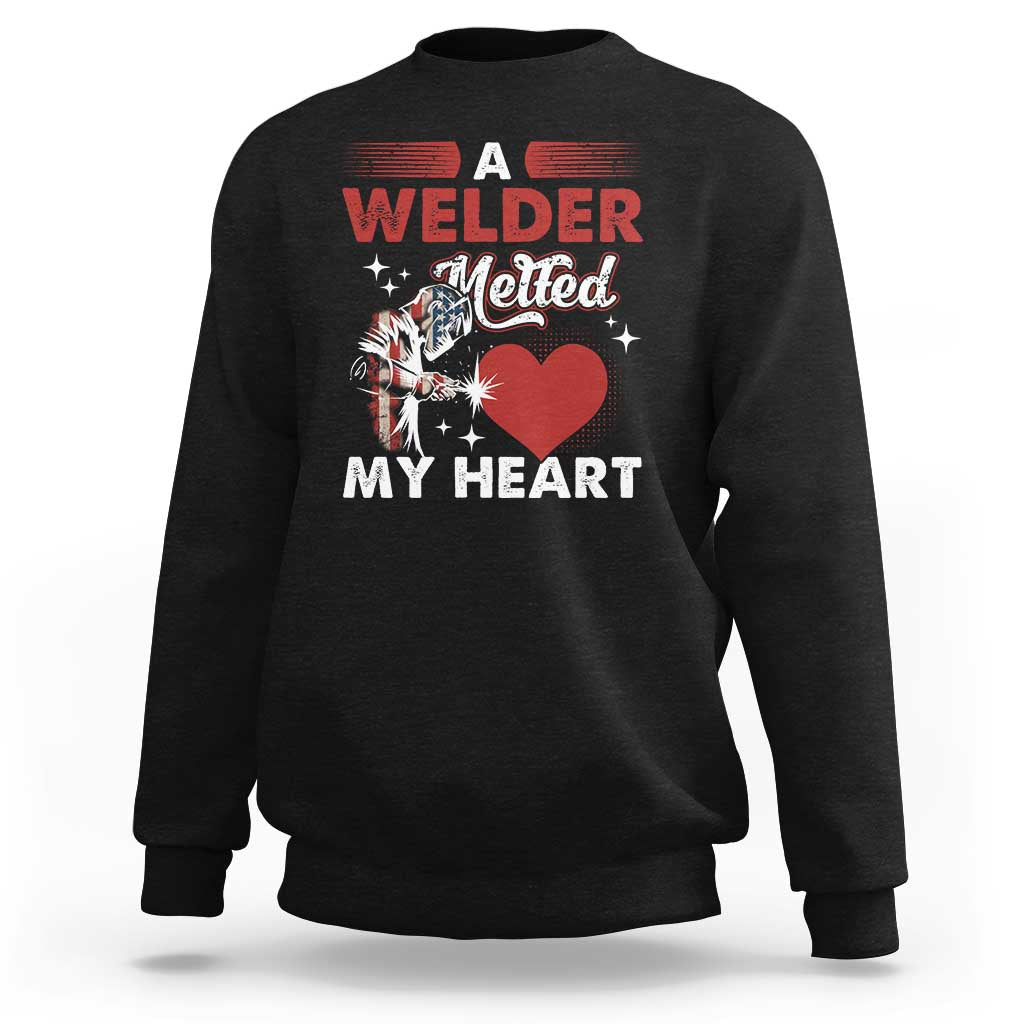 Funny Welding Welder Wife Girlfriend Sweatshirt - undefined
