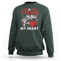 Funny Welding Welder Wife Girlfriend Sweatshirt - undefined