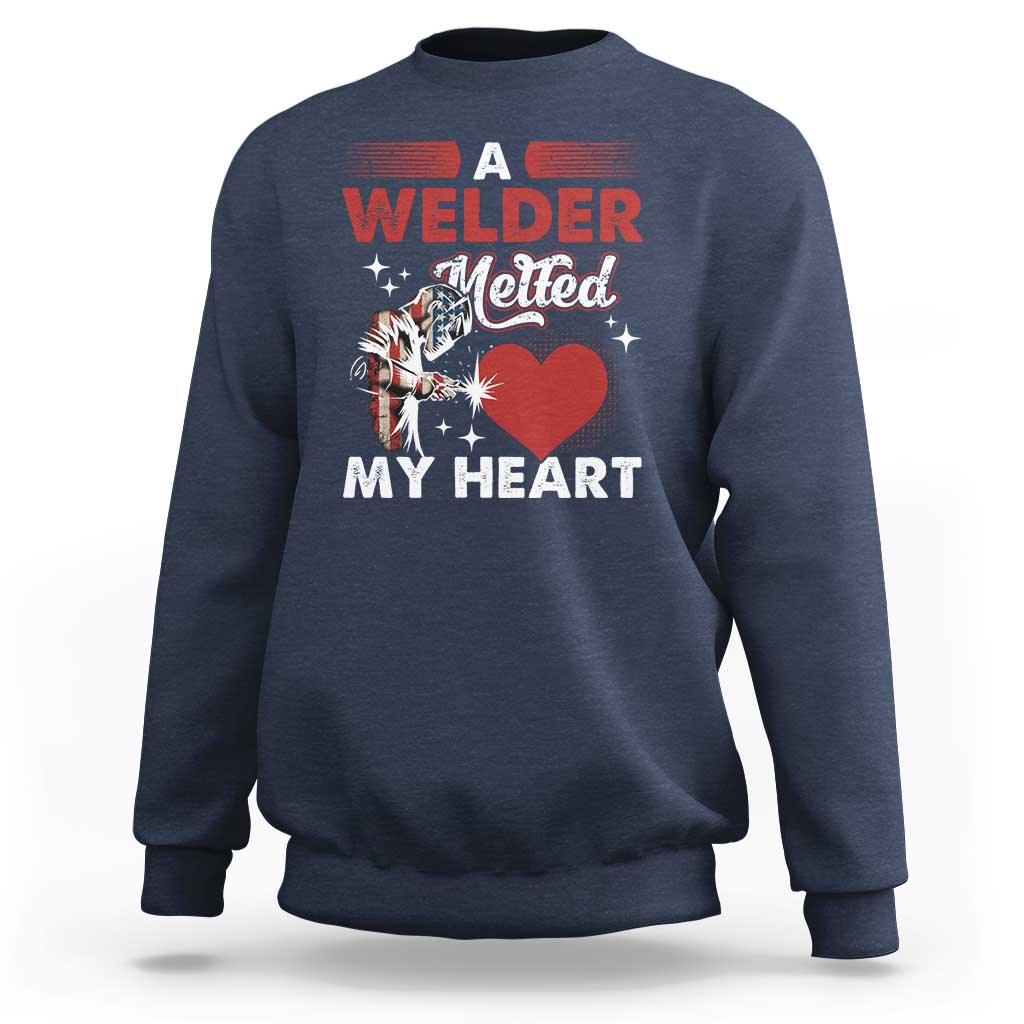Funny Welding Welder Wife Girlfriend Sweatshirt - undefined