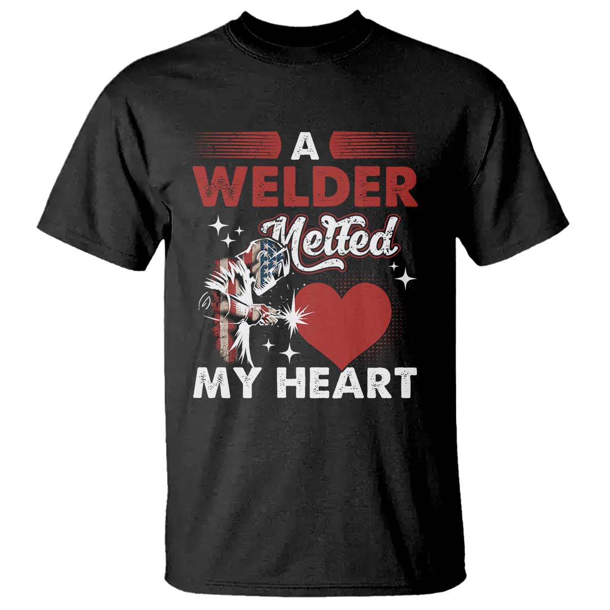 Funny Welding Welder Wife Girlfriend T Shirt - Wonder Print Shop