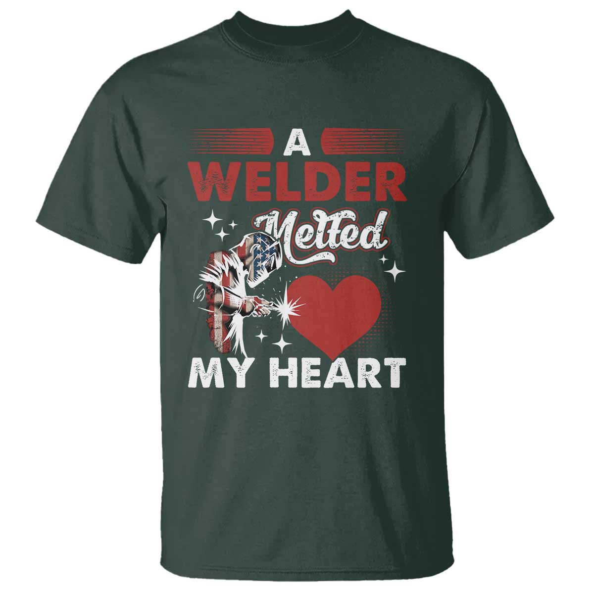 Funny Welding Welder Wife Girlfriend T Shirt - Wonder Print Shop