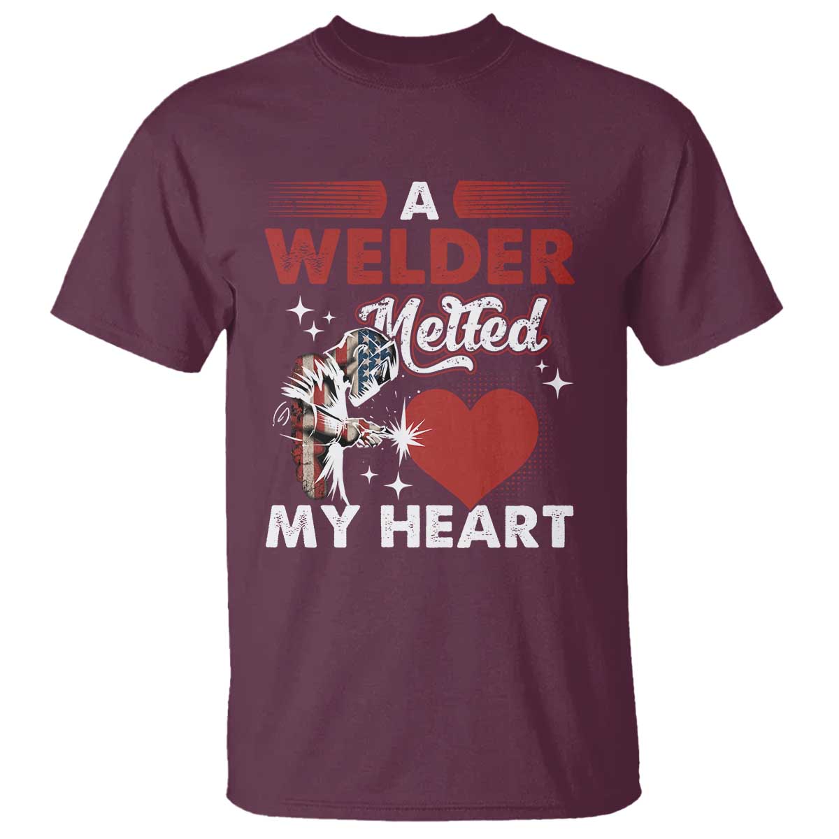 Funny Welding Welder Wife Girlfriend T Shirt - Wonder Print Shop