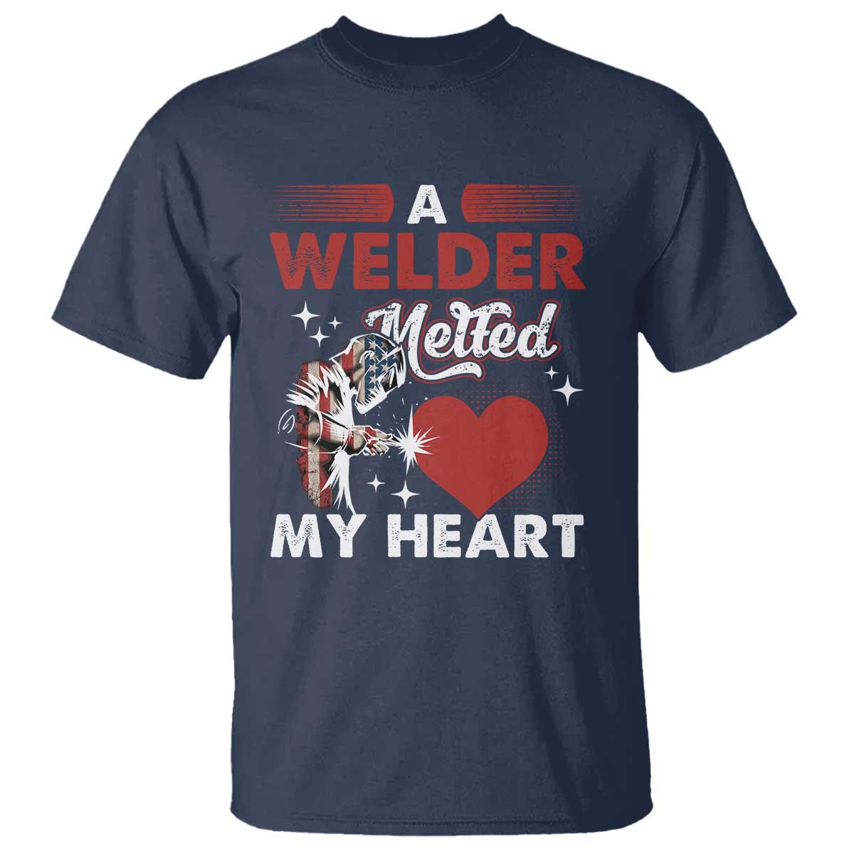 Funny Welding Welder Wife Girlfriend T Shirt - Wonder Print Shop
