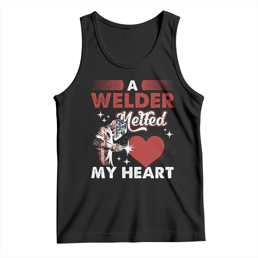 Funny Welding Welder Wife Girlfriend Tank Top - Wonder Print Shop