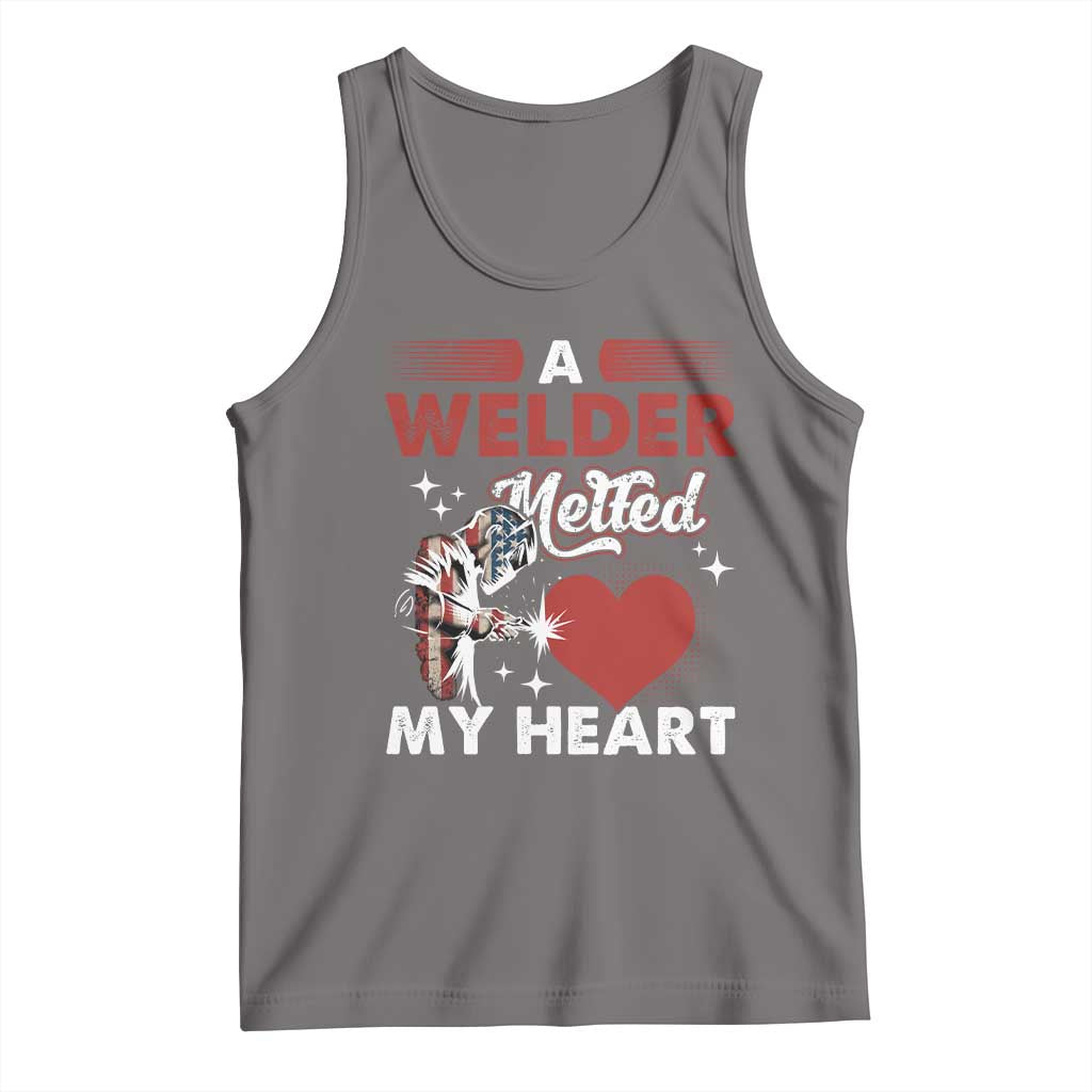 Funny Welding Welder Wife Girlfriend Tank Top - Wonder Print Shop