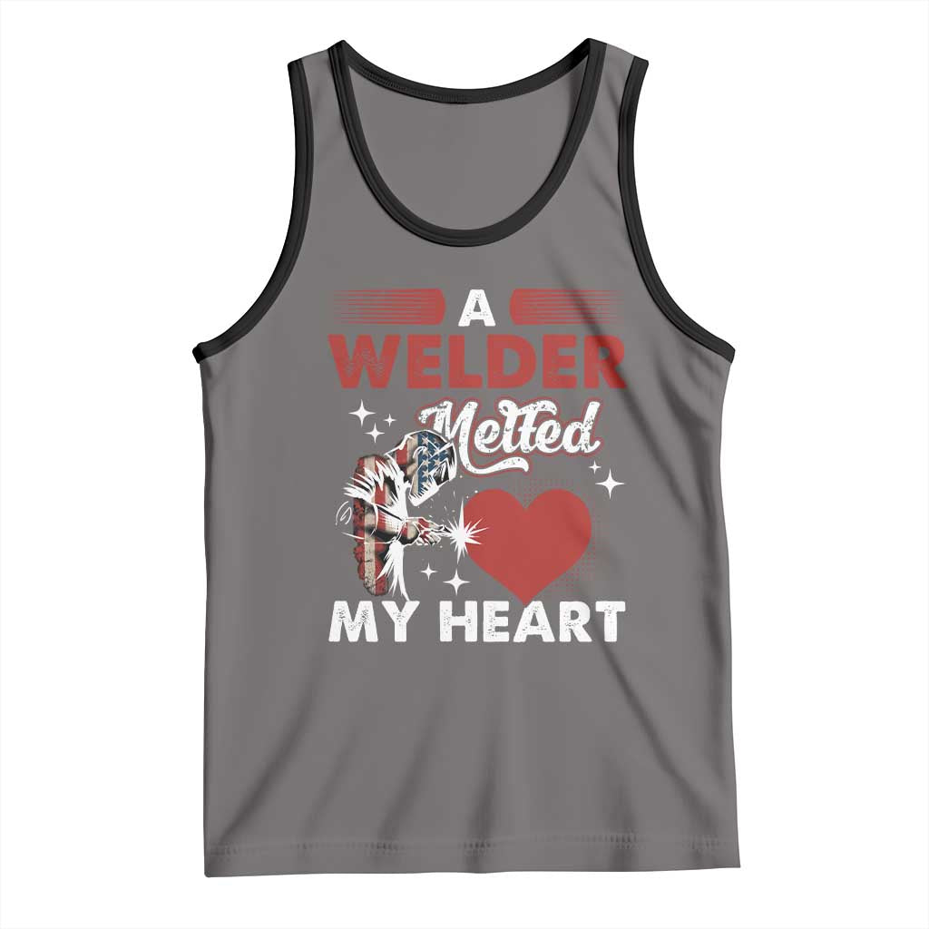 Funny Welding Welder Wife Girlfriend Tank Top - Wonder Print Shop