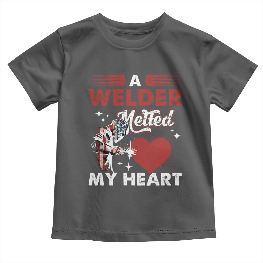 Funny Welding Welder Wife Girlfriend Toddler T Shirt - Wonder Print Shop