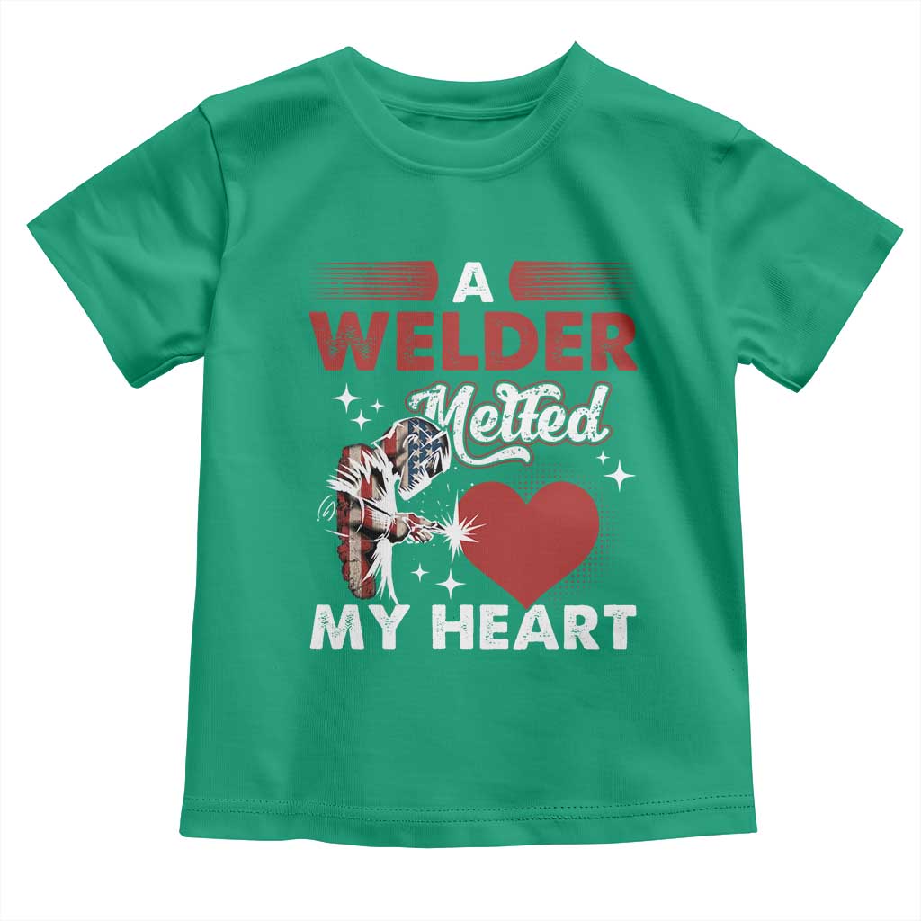 Funny Welding Welder Wife Girlfriend Toddler T Shirt - Wonder Print Shop