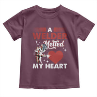 Funny Welding Welder Wife Girlfriend Toddler T Shirt - Wonder Print Shop