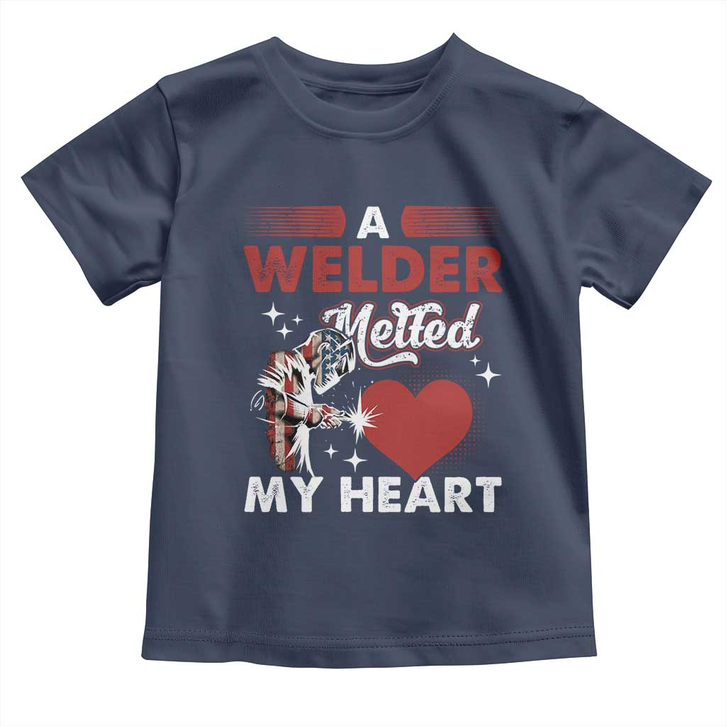 Funny Welding Welder Wife Girlfriend Toddler T Shirt - Wonder Print Shop