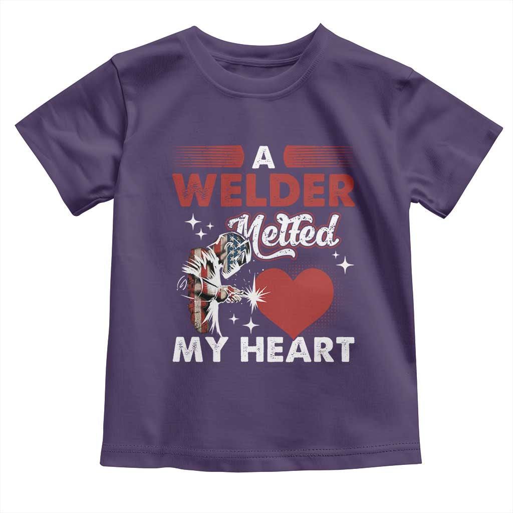 Funny Welding Welder Wife Girlfriend Toddler T Shirt - Wonder Print Shop